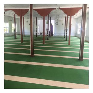 聚丙烯或丙烯酸墙到墙威尔顿Axminster清真寺祈祷清真寺地毯 - Product Image 4