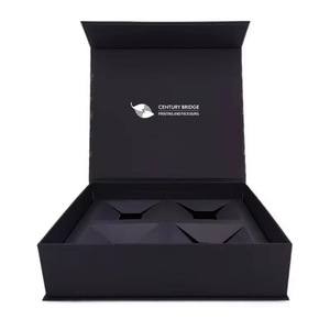 Sang Trọng Từ Màu Đen Satin Chèn Lót Hộp Quà Tặng Hộp Giấy Với Satin Bên Trong Đóng Gói Cao Cấp Bao Bì Giải Pháp - Product Image 6