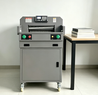 Prêt à être expédié : Coupe-papier grand format 490 mm - Machine automatique de découpe de papier pour cahiers scolaires
