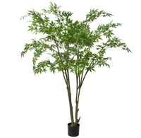 Arbre artificiel réaliste en érable, fourni par l'usine, pour la décoration intérieure de la maison, du jardin et de l'hôtel