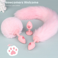 Jouets sexuels pour femmes : Queue de renard pour cosplay, Queue de renard, Plug anal en silicone à griffes de chat, Jouets sexuels SM, Jouets pour adultes, Conception détachable