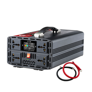 <span class=keywords><strong>Convertisseur</strong></span> d'énergie Fonsoul <span class=keywords><strong>3000W</strong></span> DC 12V vers AC 220V/110V à onde sinusoïdale pure pour voiture et usage domestique - Product Image 1