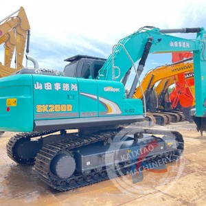 รถขุดตีนตะขาบ <span class=keywords><strong>Kobelco</strong></span> <span class=keywords><strong>SK200</strong></span>-<span class=keywords><strong>8</strong></span>/<span class=keywords><strong>SK200</strong></span>-10 มือสอง ขนาด 20 ตัน พร้อมเครื่องยนต์ฮีโน่ สายเบรกเกอร์ หัวเจาะ มอเตอร์ และปั๊ม พร้อมส่ง - Product Image 3