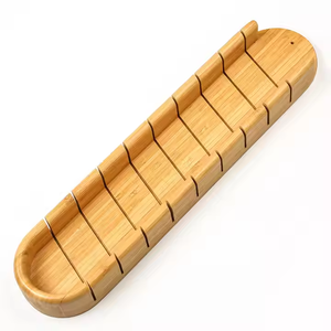 Nuevo diseño <span class=keywords><strong>de</strong></span> molde <span class=keywords><strong>de</strong></span> bambú Youlike Assenble pan almacenamiento rebanador bandeja Baguette inglete largo Francia pan tabla <span class=keywords><strong>para</strong></span> cortar ranura bandeja - Product Image 5