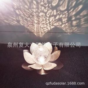 Lámpara Solar de Loto LED para Decoración de Jardín, Resistente al Agua, Portátil, con Batería, 2 Años de Garantía - Product Image 2