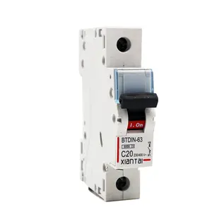 Thương Hiệu Tốt Nhất Chống Cháy Mini Circuit Breaker 6KA 220/415V Đồng Mcb Trong Nhà 6-63A 1 Pha