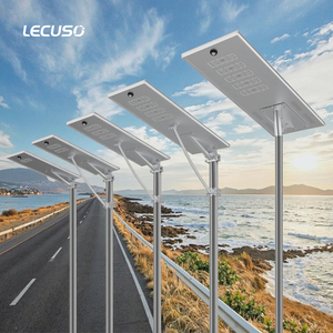 Factory Price IP66 <b>LED</b> Warm White Decorative Solar New Aluminum Street 150W 200W System Lithium Battery <b>Motion</b> <b>Sensor</b> Remote - Product Image 1