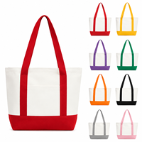Sac fourre-tout en toile rayée personnalisé, combinaisons multicolores, vente en gros, sac de courses en coton recyclé, fournisseur d'usine