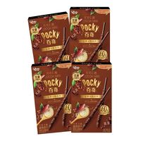 Nouvelles barres chocolatées Pocky Nutty, biscuits sucrés, nouvelle saveur cacao, en-cas exotiques, 48g