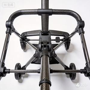 Estructura de Cochecito de Bebé de Fibra de Carbono - Product Image 1