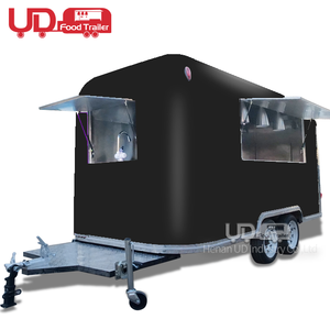 Taille personnalisée Europe Vente Café Thé Bière Kiosque Remorque Mobile de Restauration rapide de Camion De Barre - Product Image 3
