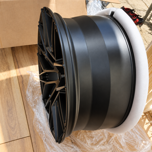 Jantes multi-branches noires brillantes de 17, 18, 19 pouces 4x100 5x112 5x120 5x114.3 Flow Formed pour BMW F90 M5, Accord, Audi, Honda Civic - Product Image 3