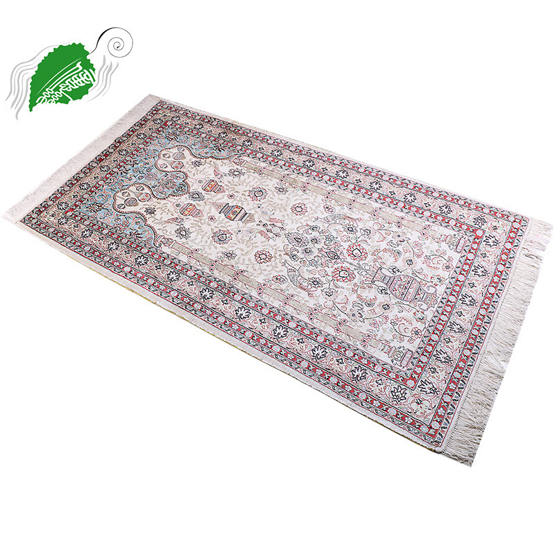 Prototype customized polyester thickened Handmade silk worship blanket Persian classic style church