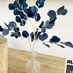 Fleurs artificielles en feuilles de pommier, fleurs en soie de 90 cm, haute simulation, décorations de mariage, accessoires de décoration intérieure - Product Image 1