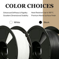 Filament ABS-GF de qualité industrielle YOSOO 1,75 mm, matériau pour imprimante 3D, fibre de verre, résistant à la chaleur, bonnes tiges en plastique