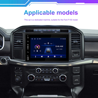 Autoradio Android 15 7 pouces 2+64 Go Stéréo de voiture Carplay Android Auto GPS WiFi BT RDS pour Ford F150 2004-2008