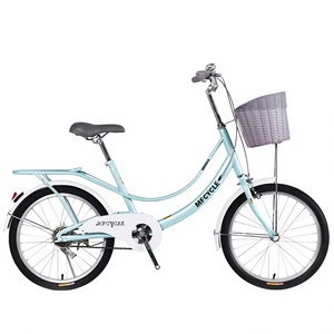 <span class=keywords><strong>Bicicleta</strong></span> Urbana Vintage de Una Velocidad de 18/20/22 Pulgadas para Adultos, Cuadro de Aleación de Aluminio con Horquilla de Acero Retro, <span class=keywords><strong>Bicicleta</strong></span> Urbana para Mujer - Product Image 2