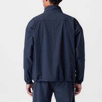 Logo personnalisé Zip Ripstop Vestes d'extérieur coupe-vent imperméables en nylon pour hommes