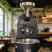 Machine à torréfier le café au gaz à contrôle avancé de 15 kg pour usage commercial à vendre