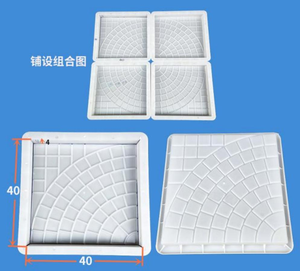 Offre Spéciale Moule d'injection plastique pour briques autobloquantes, moule de pavé rustique pour produits ménagers - Product Image 6