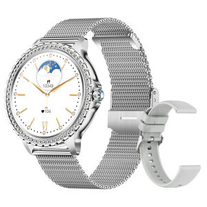 Gi58 tela relógio inteligente chamada de um botão automático freqüência cardíaca monitoramento assistente de voz esportes registro características IP67 impermeável - Product Image 4