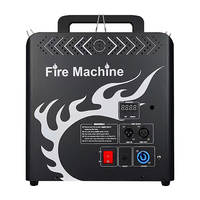 Machine à flammes à trois têtes SHTX haute performance pour bar, festival de musique, scène, avec effet de flamme de 1,5 à 3 m