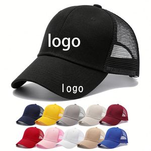 Gorra Trucker de Alta Calidad 100% Algodón con Serigrafía, Visera Curva, Ajustable, con Logotipo Personalizado para Hombre, Estilo Country, Promocional - Product Image 2