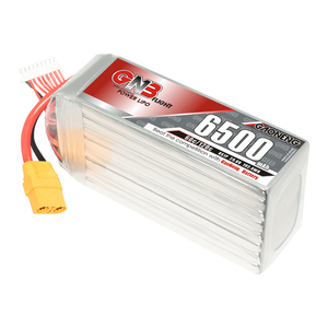 GNB65008S60A XT90 120C 60C 6500mAh 8S 29.6V แบตเตอรี่ RC Air Lipo ปล่อยสูงยานพาหนะไฟฟ้า300รอบเฮลิคอปเตอร์ - Product Image 1