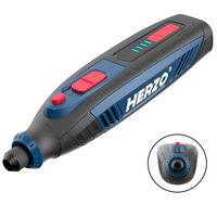 HERZO Mini outil rotatif multi-usage USB 4V Mini perceuse meuleuse rotative sans fil