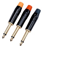 Prise audio/microphone mono 6,35 mm avec connecteur XLR