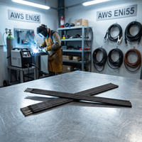 Électrode de soudage en acier inoxydable E410NiMo-16 de 2,5 mm, 3,2 mm, 4,0 mm, électrode en ferro-nickel pour fonte, production usine
