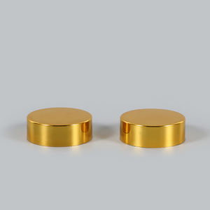 ガラス瓶用38mmゴールドアルミネジキャップメタルリッド - Product Image 4