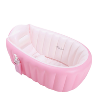 Intime YT-226A PVC Rechteckiger Aufblasbarer Schwimmpool Extra-Groß für Säuglinge Kleinkinder Kinder Baden