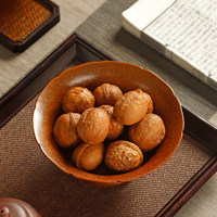 Plateau à thé et à collations en céramique rustique de style chinois, plat de service surélevé en porcelaine de style japonais, assiette à pâtisserie, assiette à fruits