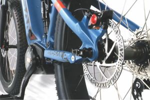 Vélo de <span class=keywords><strong>montagne</strong></span> électrique ROADSAN 48V 1000W, pneus larges 26 pouces, moteur à moyeu arrière, autonomie de 60 km, cadre en alliage d'aluminium, système électronique - Product Image 4