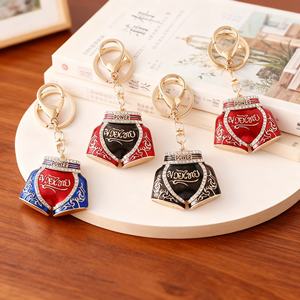 พวงกุญแจโลหะรูปเครื่องบินโบราณเคลือบสีแบบ 3 มิติ งานฝีมือโลหะสั่งทำพิเศษ สำหรับของที่ระลึก - Product Image 6