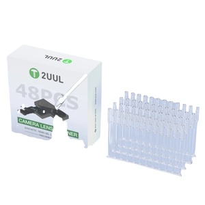 Nettoyeur d'objectif portable pour appareil photo 2UUL 48 pièces/boîte résine bâton synthétique dépoussiérage des empreintes digitales pour outil de nettoyage d'objectif de caméra de téléphone - Product Image 1