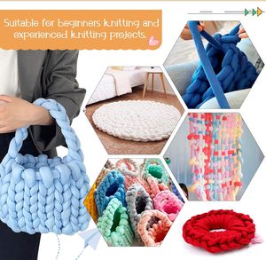 Coussin pour chat en fil tricoté à la main, panier épais en peluche pour chien avec insert de coussin amovible pour chatons et chiots - Product Image 3
