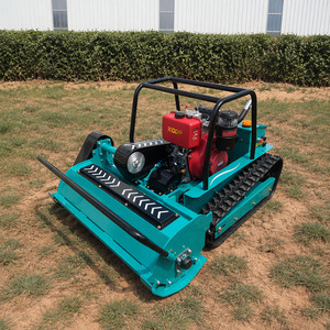 Lawn Mowers Hot Selling Cheap Rubber Crawler <b>Robot</b> Lawn Mower Remote Control <b>Mini</b> <b>Robotic</b> Lawn Mower for Garden/farm - Product Image 4