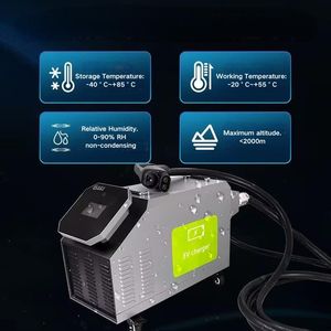 Функционально продвинутая безопасная быстрая зарядка наружная портативная умная зарядная станция для электромобилей - Product Image 4