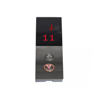 Bouton de commande de cabine d'ascenseur en acier inoxydable, pièce de rechange OEM, modèle CZCK14, design traditionnel pour immeuble de bureaux