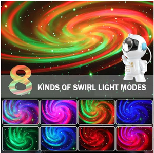 Phi Hành Gia Sao Chiếu <span class=keywords><strong>Galaxy</strong></span> Ánh Sáng Ban Đêm LED & Laser Đầy Sao Tinh Vân Trần Chiếu Từ Xa 360 Có Thể Điều Chỉnh Đảng Ánh Sáng - Product Image 4