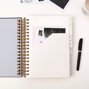 Carnet de planification d'action avec impression de logo personnalisé, Protocole d'urgence, Organisateur médical <span class=keywords><strong>NDIS</strong></span>, Couverture marine et reliure spirale - Product Image 5