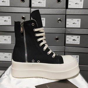 Chaussures de marche modernes et élégantes pour hommes, en toile décontractée, à lacets, montantes, de qualité supérieure, avec amorti léger et robuste - Product Image 4