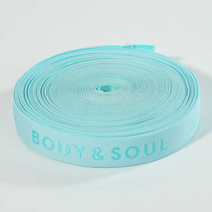 Sangles en tissu Aoya élégantes à motif grec en relief, 2 pouces de large, en polyester tissé, pour poignées de sacs et garnitures de meubles - Product Image 1