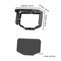 Pare-soleil magnétique pliable anti-reflet d'origine pour INSTA360 Luna