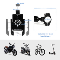 Nouvelle Image vélo support de téléphone portable support 360 degrés vélo accessoires Rotation costume pour iPhone support Scooter/vélo/moto