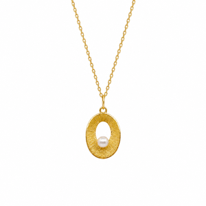 ชุดเครื่องประดับ UM Jewelry เงินแท้ 925 ประดับมุกธรรมชาติ Eye of the Sahara ต่างหูและจี้ สำหรับทุกเพศ เหมาะเป็นของขวัญประจำวัน - Product Image 2