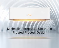 Sistem Pemanas/AC Mini, AC, AC, Terpisah, Dinding, AC, Pompa Panas Inverter Pre-charged (12,000 BTU - 110V)