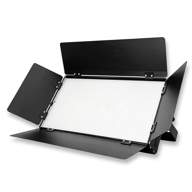 200W LED Soft Panel Video Light DMX512 IP20 Studio Lighting TV Photography Film Conference Event Show Warm White 90 CRI